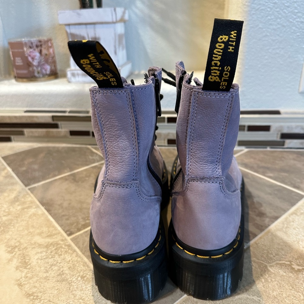 Dr. Martens Jadon Suede Boots - Picture 3 of 6